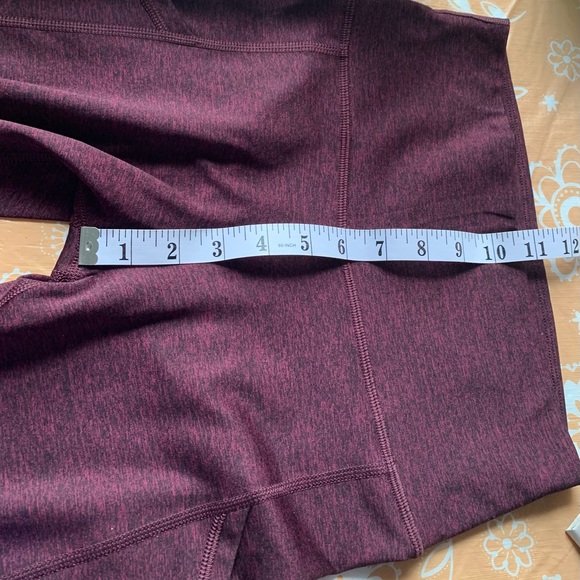 Aerie Maroon Chill Play Move Leggings - Picture 6 of 6